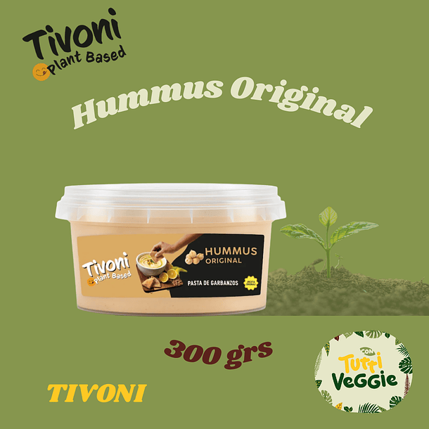 Hummus Original Pasta De Garbanzos 300grs