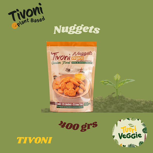 Nuggets Tivoni 400 grs