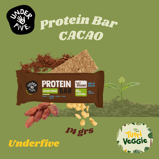 Protein Bar Cacao / Maní 14g