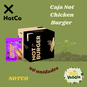 Caja Not Chicken Burger 40Unid