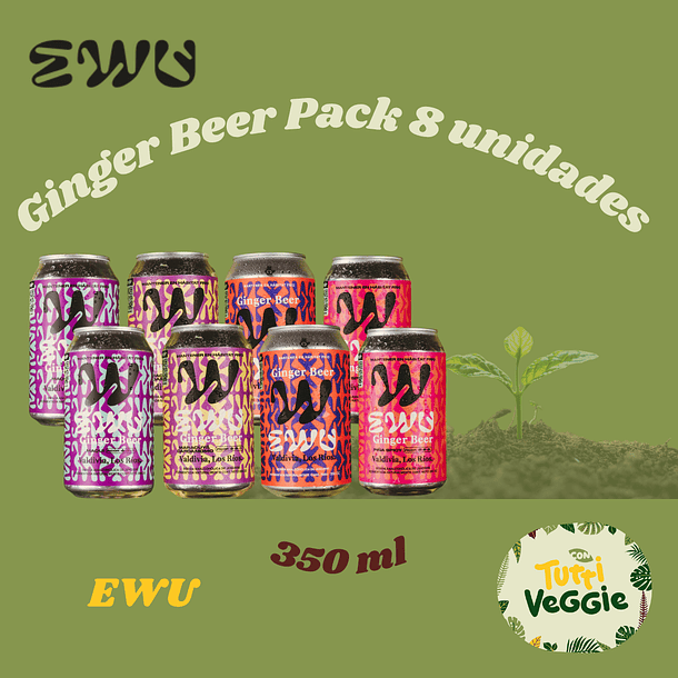 Ginger Beer Pack 8 unidades 350ml