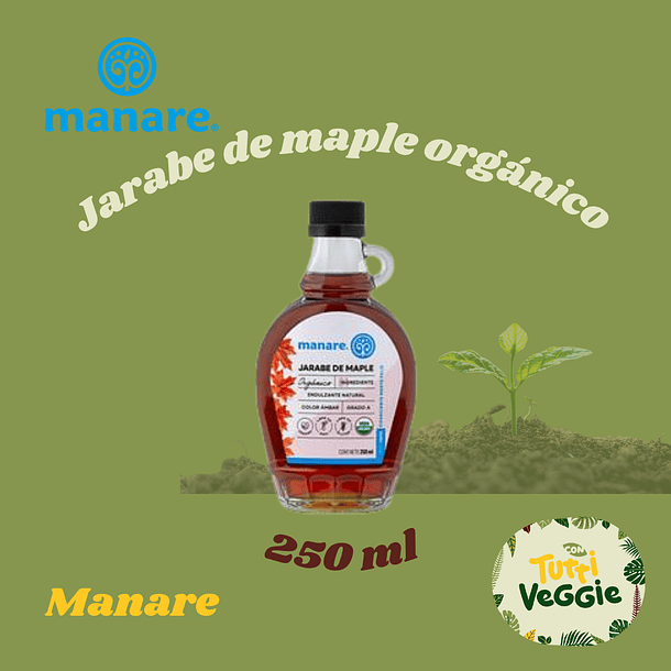 Jarabe de maple orgánico 250 ml