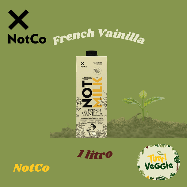 Bebida Vegetal NotMilk French Vainilla 1L