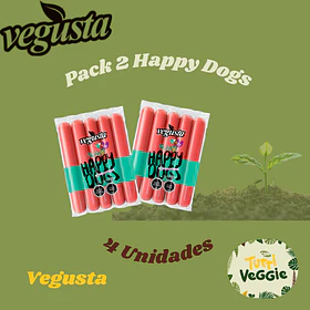 Salchicha happy dog Vegusta 4 uds