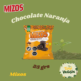 Galletas de Arroz Chocolate Naranja 25gr