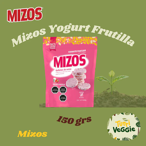 Mizos Yogurt Frutilla - 150 gr 1