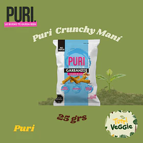 Puri Crunchy Garbanzos Maní Colación 25grs