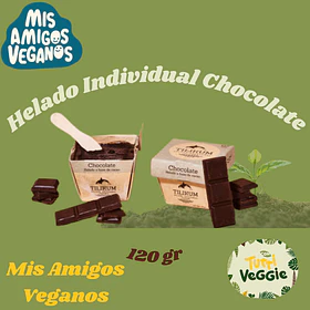 Helado individual de Chocolate