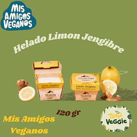 Helado individual Limón Jengibre