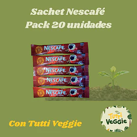Sachet Nescafé Pack 20 Unidades