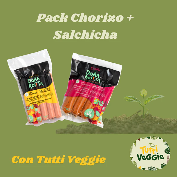 Pack Chorizo + Salchicha Doña Rosita
