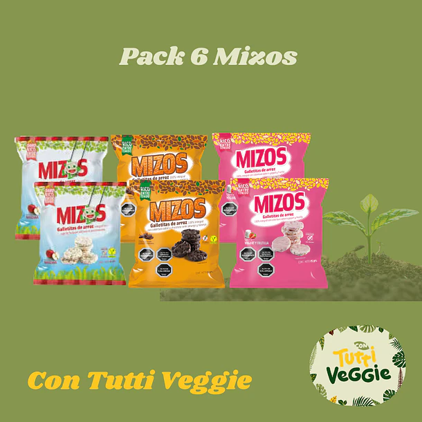 Pack 6 Mizos Pequeños 