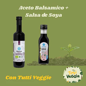 Aceto Balsamico + Salsa de Soya 