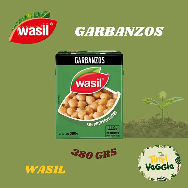 Garbanzos Wasil 280 grs