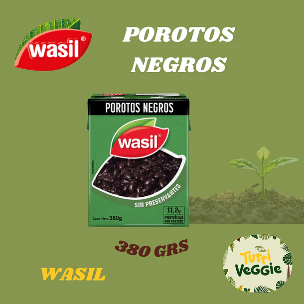 Porotos Negros Wasil 280 grs