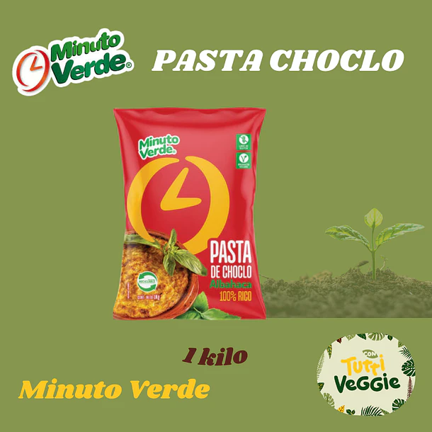 Pasta de Choclo Minuto Verde 1 kilo