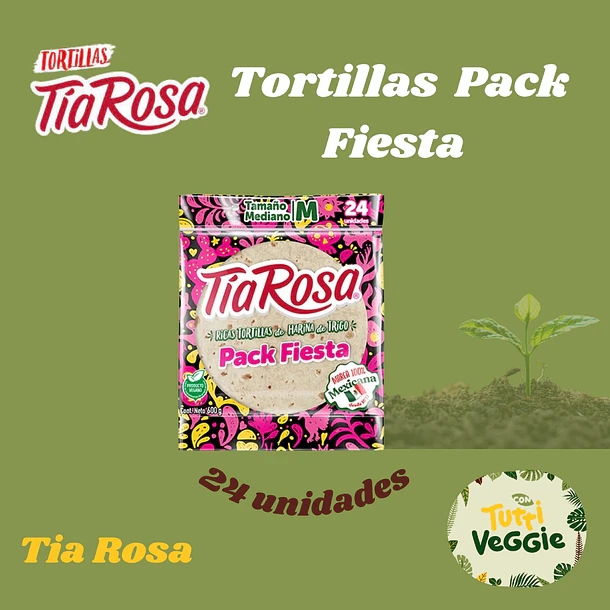 Tortillas Tía Rosa Pack Fiesta 24 un.