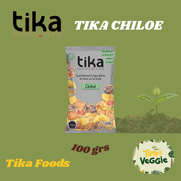 Snack Tika Artesanal Chiloé 100 g