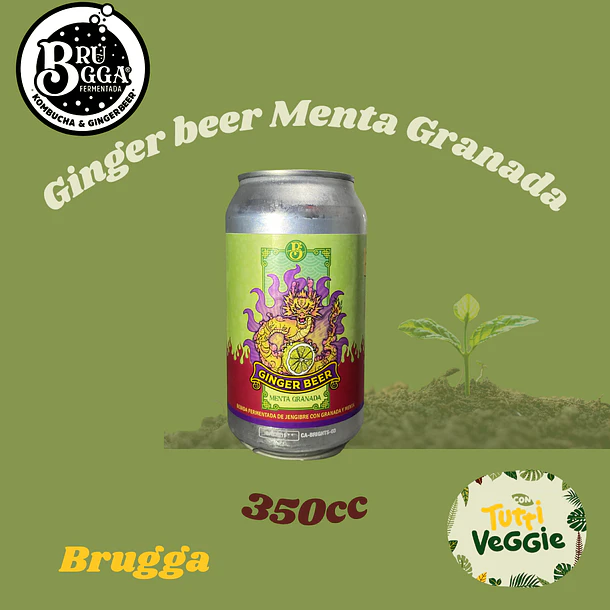 Ginger Beer Menta Granada 35cc