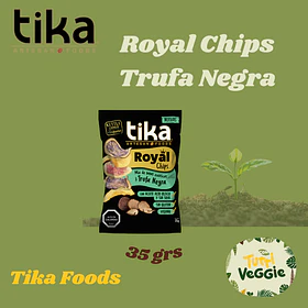 Tika Royal Chips Trufa Negra 35g