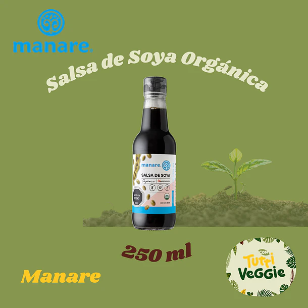Salsa De Soya Orgánica 250ml