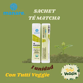Té Matcha Sachet Orgánico (1u) Manare
