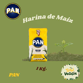 Harina De Maíz blanca 1 kilo 