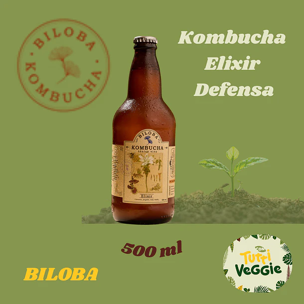 Kombucha Elixir | Defensa 500ml