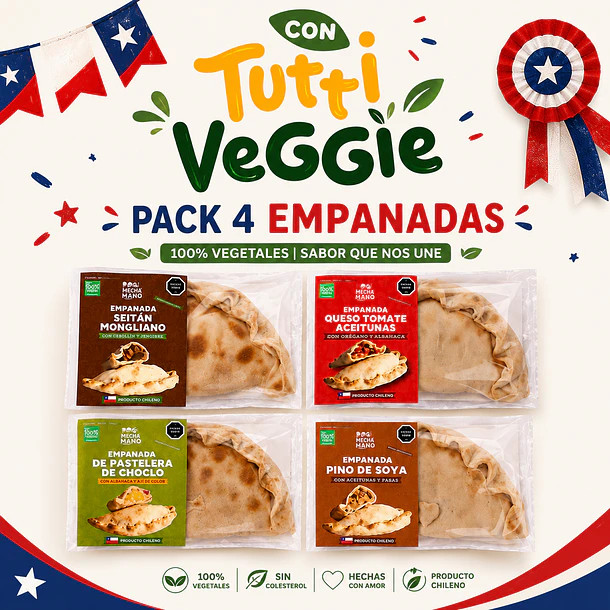 Pack 4 Empanadas 