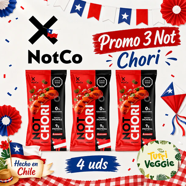 Promo 3 NotChori (240grs c/u) 1