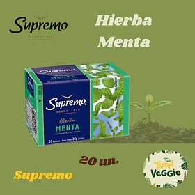 Hierba Menta Supremo 20 un.