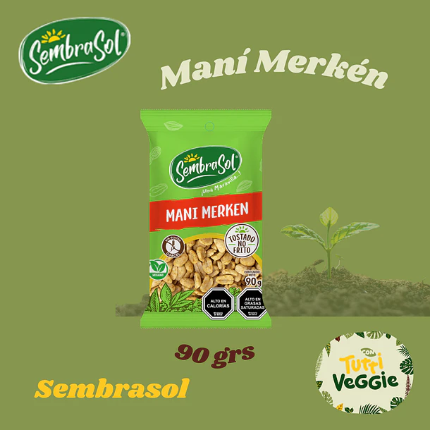 Maní Merkén 90 grs