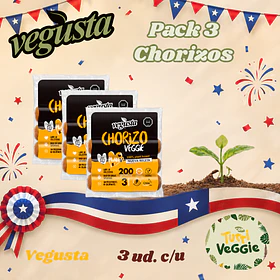 Pack 3 Chorizos Vegusta 