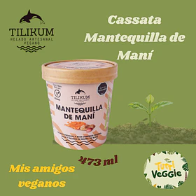 Cassata de Mantequilla de maní  473ml