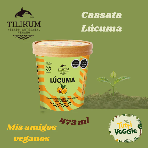 Cassata  Lúcuma 473ml