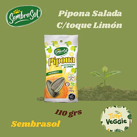 Pipona Salada C/toque Limón 110grs