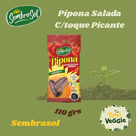 Pipona Salada C/toque Picante 110grs