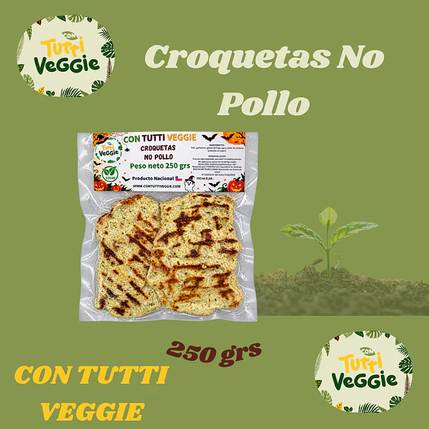 Croqueta No Pollo 250grs