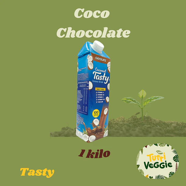 Bebida Vegetal De Coco Chocolate 1 litro