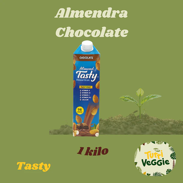 Bebida Vegetal De Almendra Chocolate 1 litro