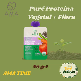 Puré Proteína Vegetal + Fibra Orgánico 90grs