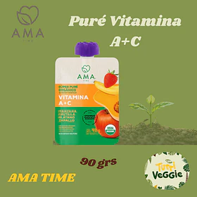 Puré Vitamina A+C Orgánico 90grs