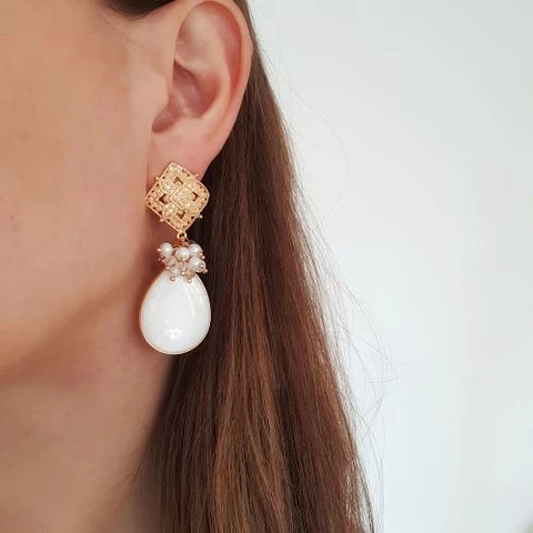 Aro racimo blanco