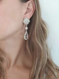 Aros con circonitas y cristal transparente - Miniatura 3