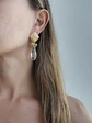 Aros base vintage, cristal y racimo - Miniatura 3