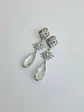 Aros base vintage, con estrella y cristal - Miniatura 2