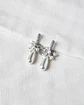 Aros argolla con perla mediana y racimo - Miniatura 1
