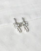 Aros argolla con perla mediana y racimo - Miniatura 2