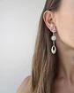 Aros largos de circonita - Miniatura 3