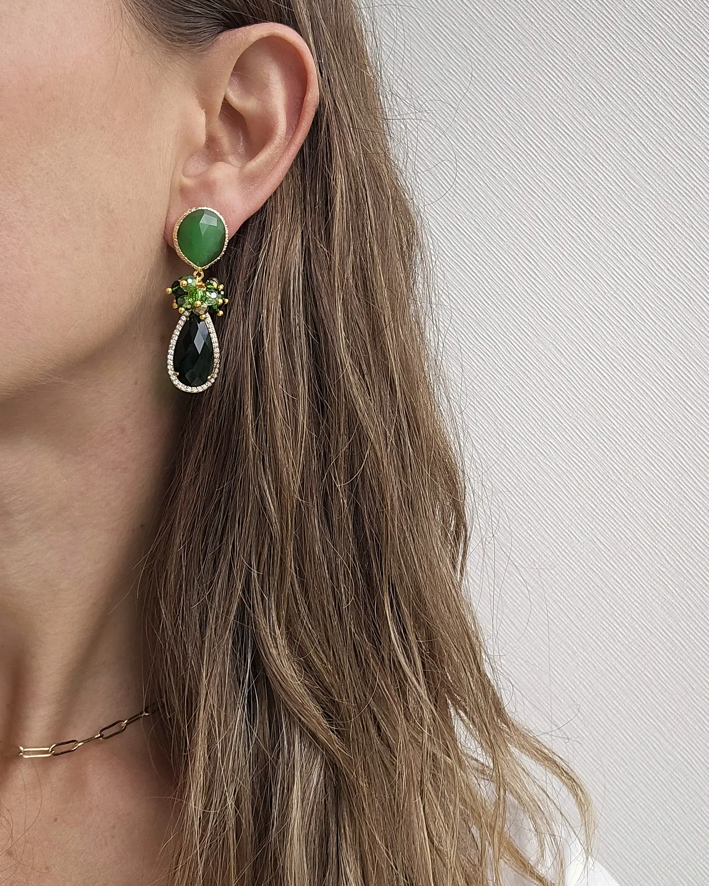 Aros verdes con racimo 3